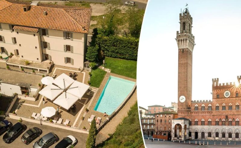 Weekend di lusso a Siena!  2 notti in ottimo hotel 3 STELLE con colazione e SPA, a 128€ a persona